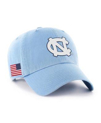 Мужская регулируемая кепка '47 Brand Carolina Blue North Carolina Tar Heels Americana Heritage Clean Up
