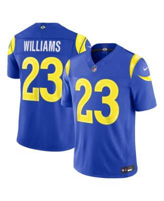 Футболка Nike Men's Kyren Williams Royal Los Angeles Rams Vapor F.U.S.E. Stitched Limited
