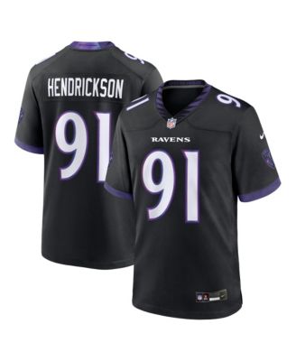 Nike Men's Trey Hendrickson Black Baltimore Ravens Alternate Game Jersey