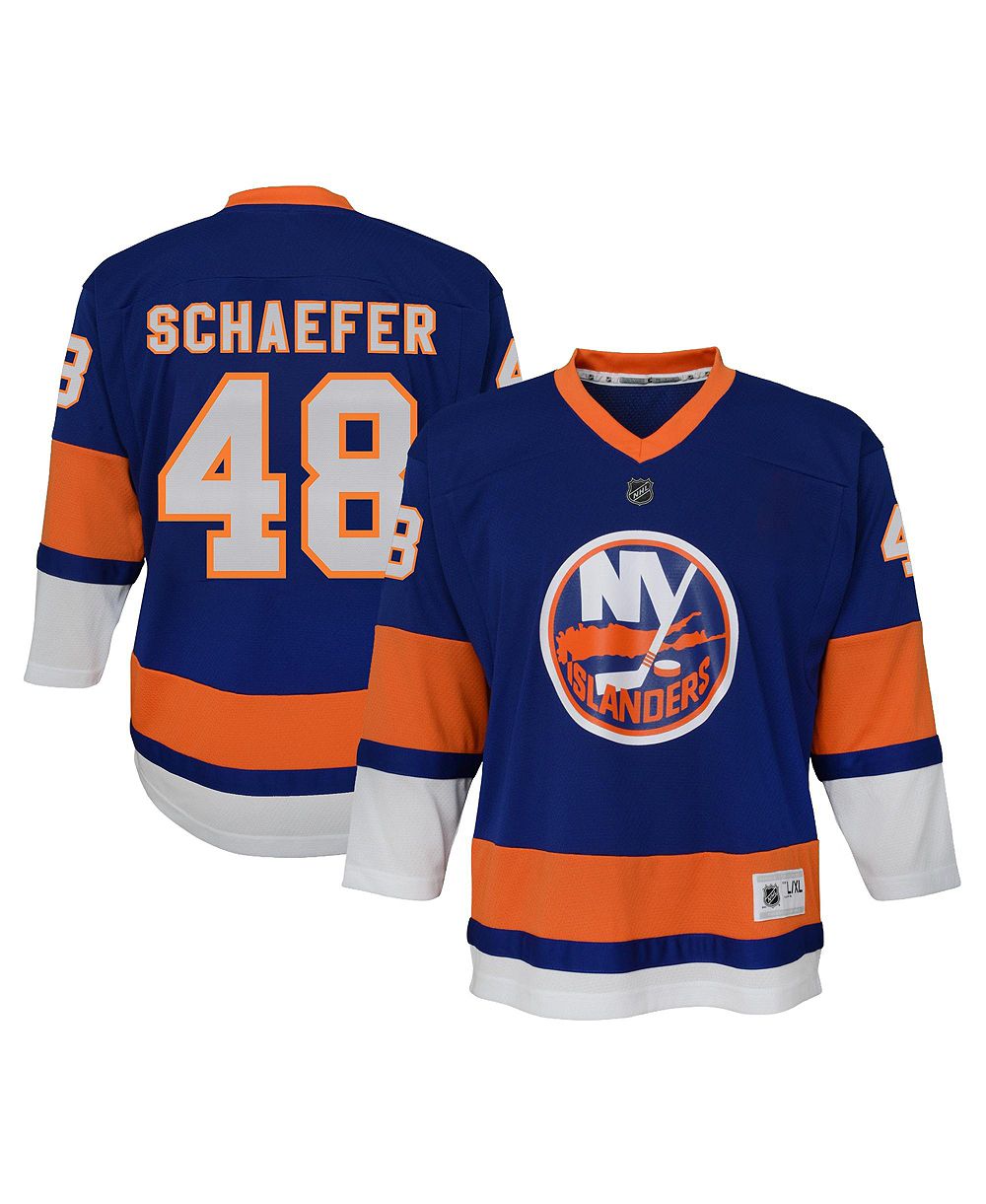 Детская джерси Outerstuff Matthew Schaefer New York Islanders Home Replica, синяя