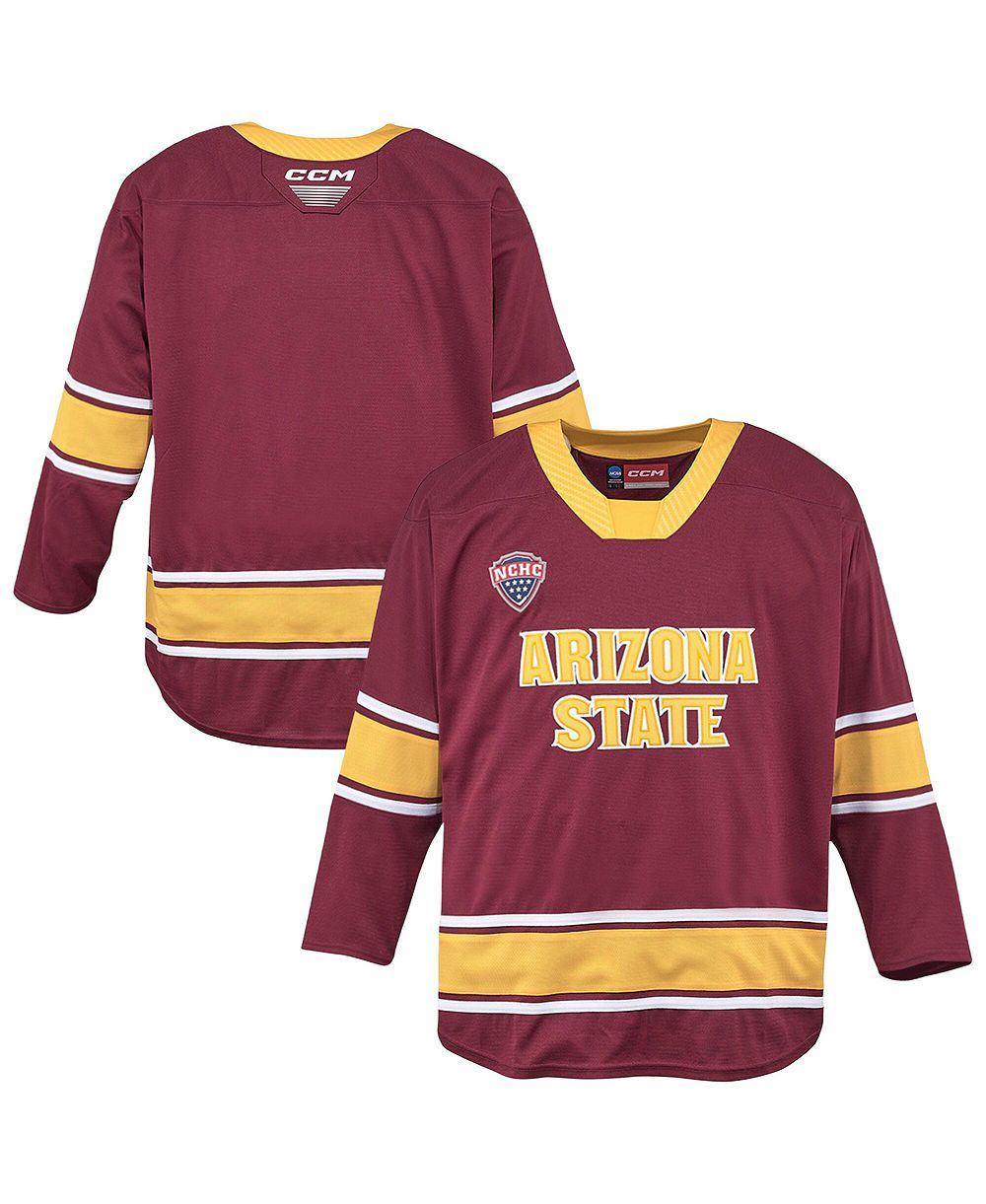 Хоккейная джерси CCM Men's Maroon Arizona State Sun Devils Replica