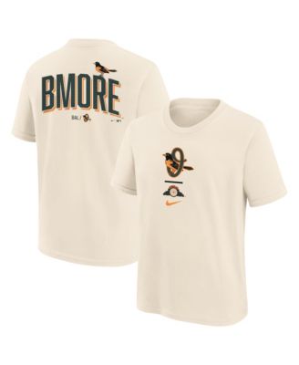 Nike Big Boys and Girls Cream Baltimore Orioles 2026 City Connect T-Shirt