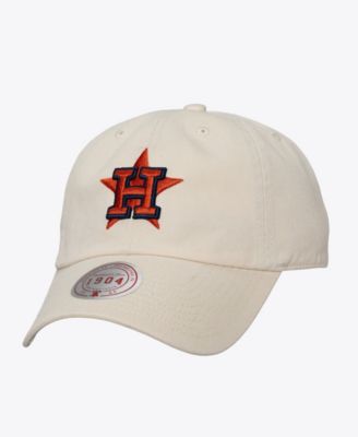 Mitchell & Ness Мужская и Женская бежевая кепка Houston Astros Off-Season 1904 с регулируемым ремешком