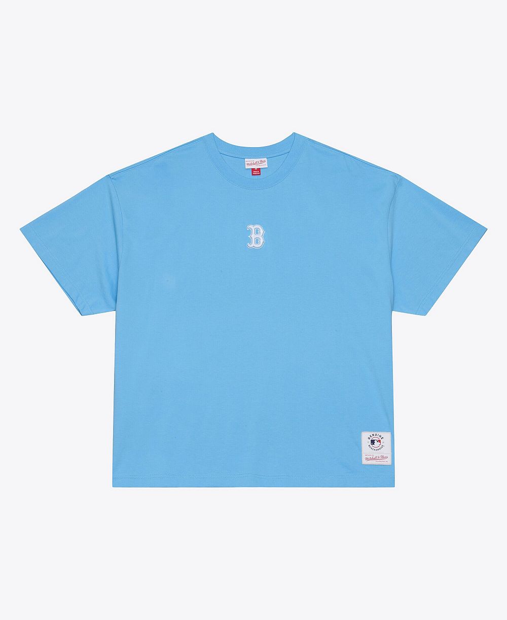Мужская футболка Mitchell & Ness Boston Red Sox Insignia Premium