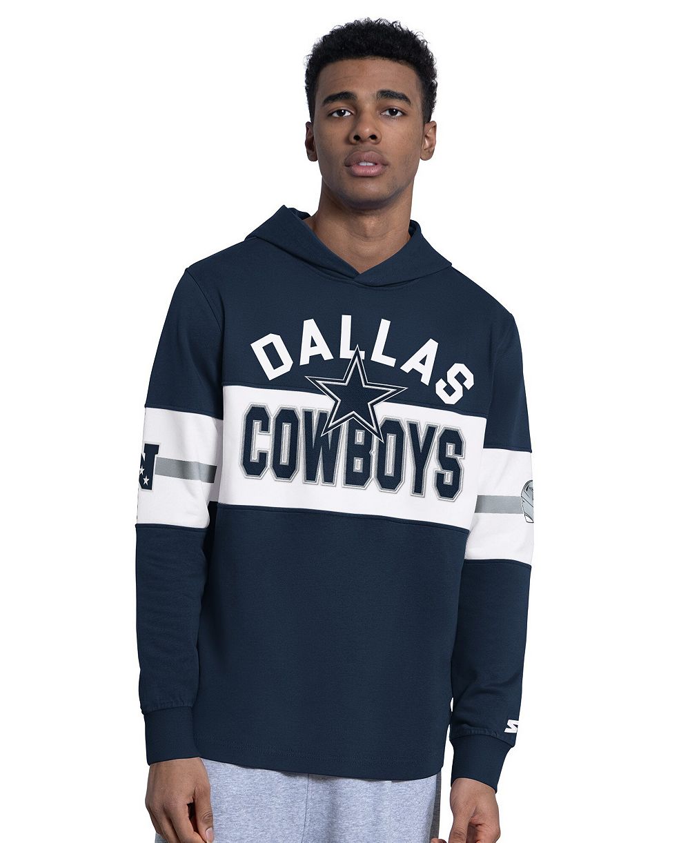 Мужское худи-джерси Starter Navy Dallas Cowboys Fullback