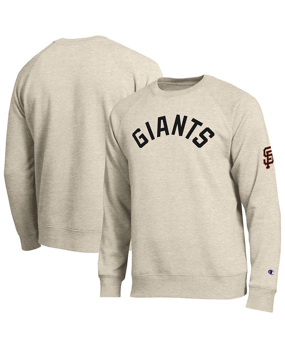 Мужское свитшот Champion San Francisco Giants All-Star Soft Felt Raglan, овсяный цвет