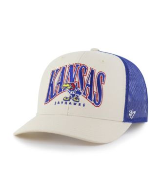 Мужская кепка '47 Brand Natural Kansas Jayhawks Drawbridge Trucker Adjustable