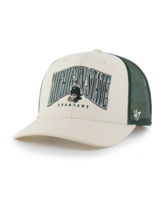 Мужская кепка '47 Brand Natural Michigan State Spartans Drawbridge Trucker Adjustable