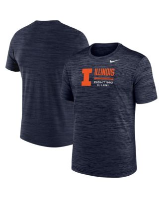Мужская футболка Nike Navy Illinois Fighting Illini Velocity Dri-FIT