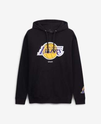 Мужское худи Mitchell & Ness Black Los Angeles Lakers Fleece
