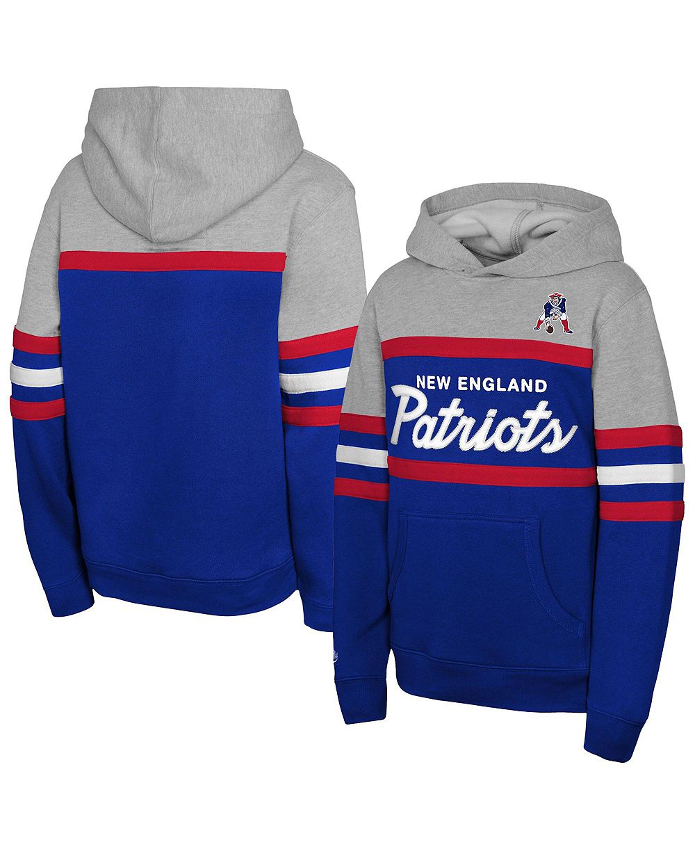 Mitchell & Ness Мужской худи New England Patriots Throwback Head Coach Pullover