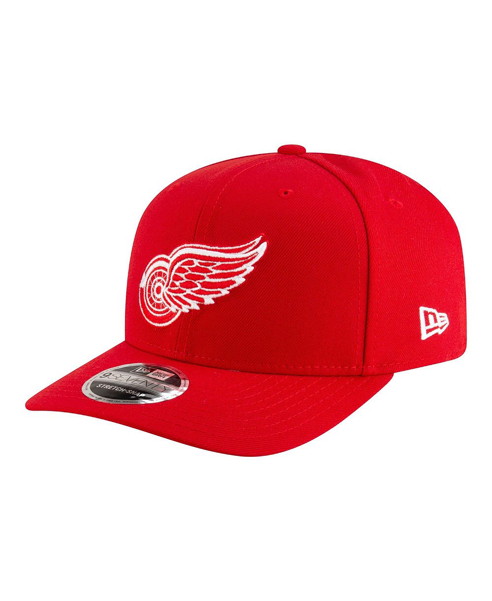 New Era Мужская регулируемая кепка Detroit Red Wings 9SEVENTY COOLERA, красная