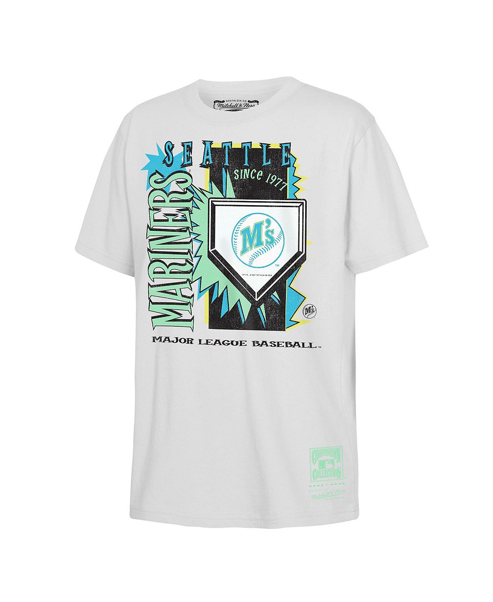 Mitchell & Ness детская футболка Seattle Mariners Cooperstown Neon Field