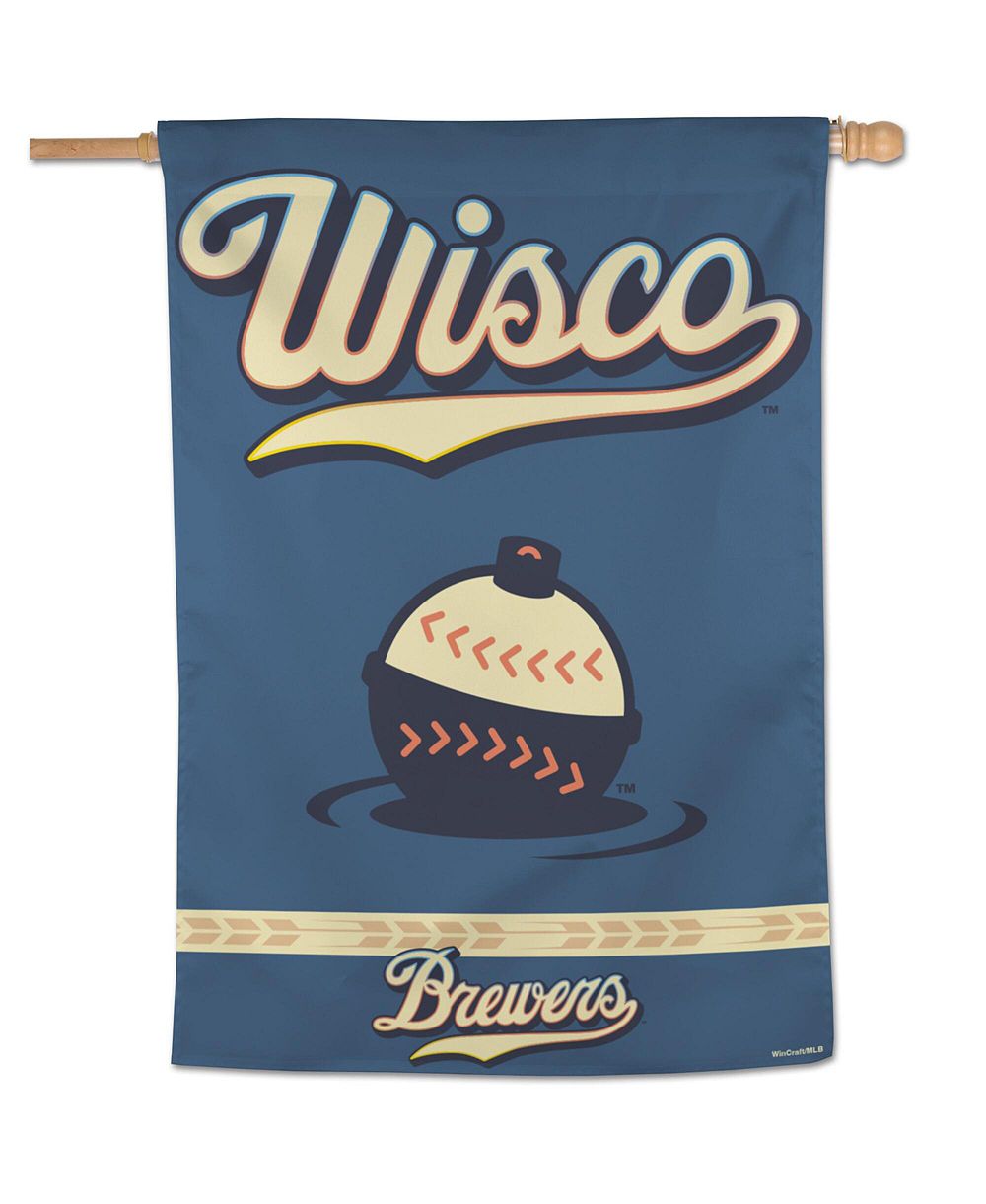 Wincraft Milwaukee Brewers 2026 City Connect Single-Sided 28" x 40" Vertical Banner