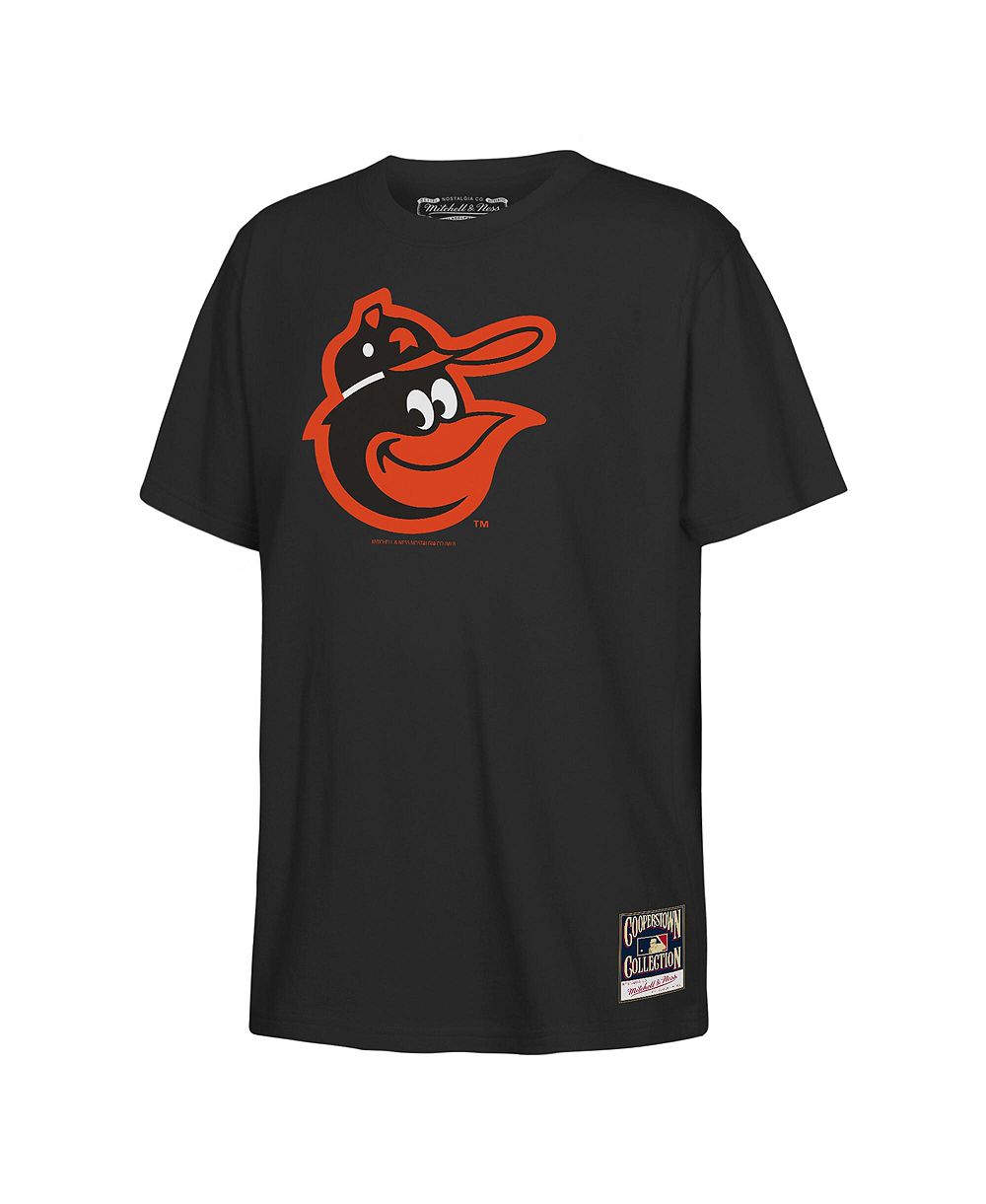 Mitchell & Ness футболка с ретро-логотипом Baltimore Orioles для мальчиков и девоSliceTemp