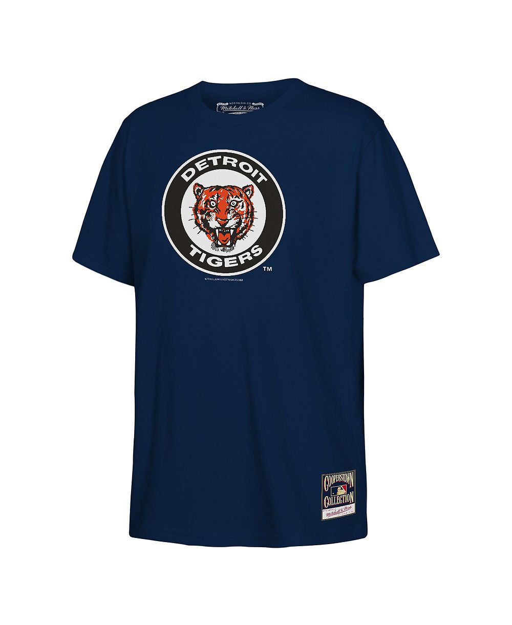 Mitchell & Ness детская футболка с ретро-логотипом Detroit Tigers