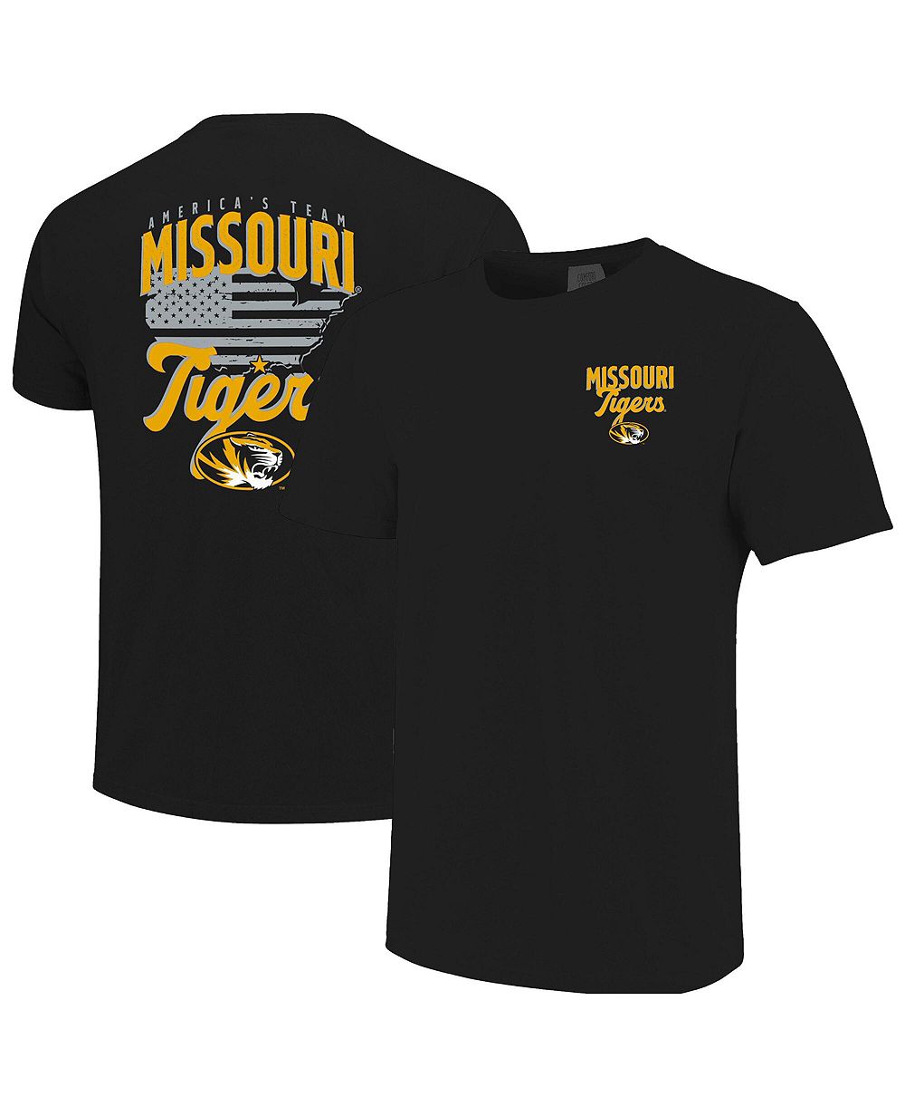 Мужская футболка Image One Black Missouri Tigers America's Team