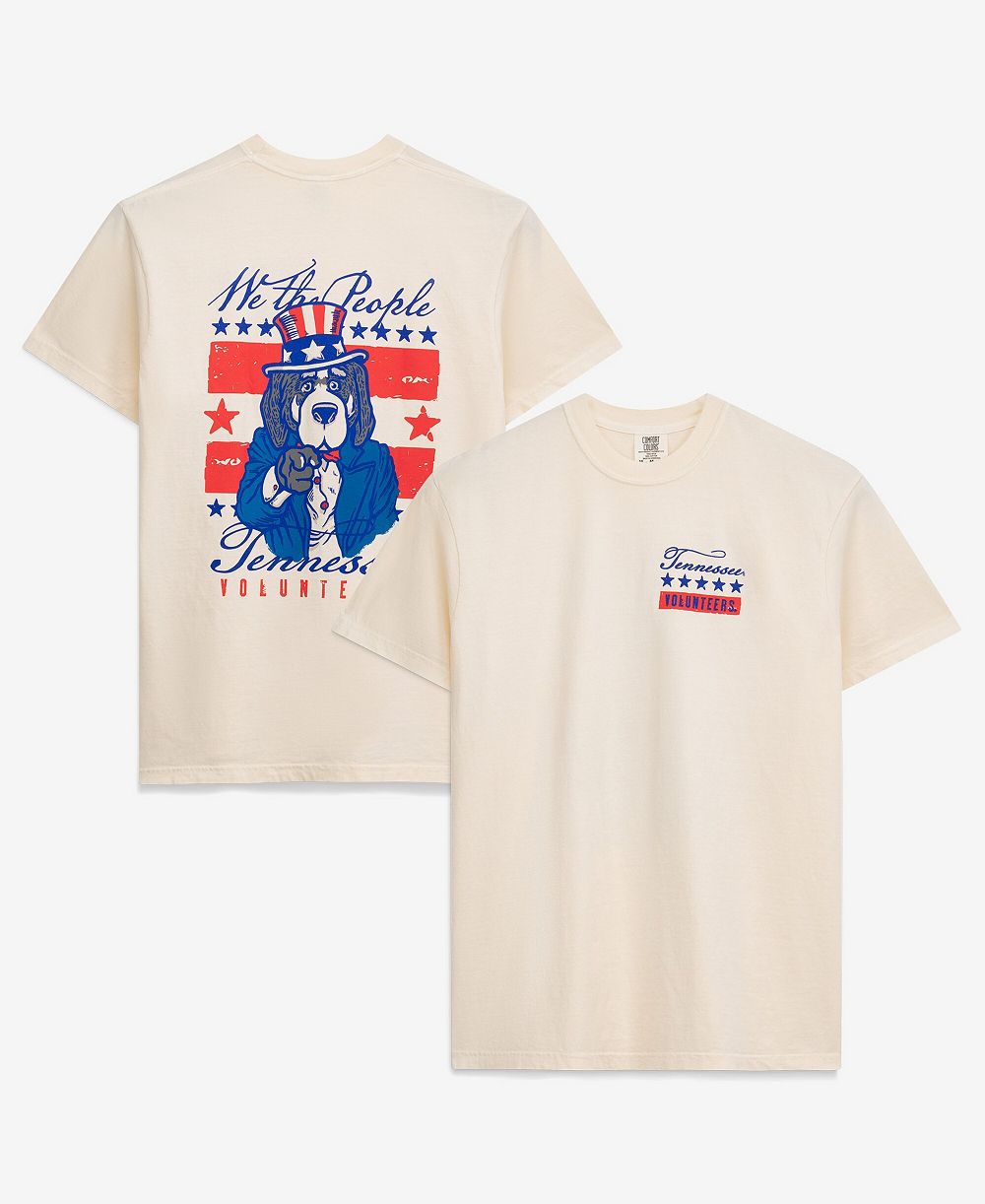 Image One Мужская футболка Tennessee Volunteers Cream