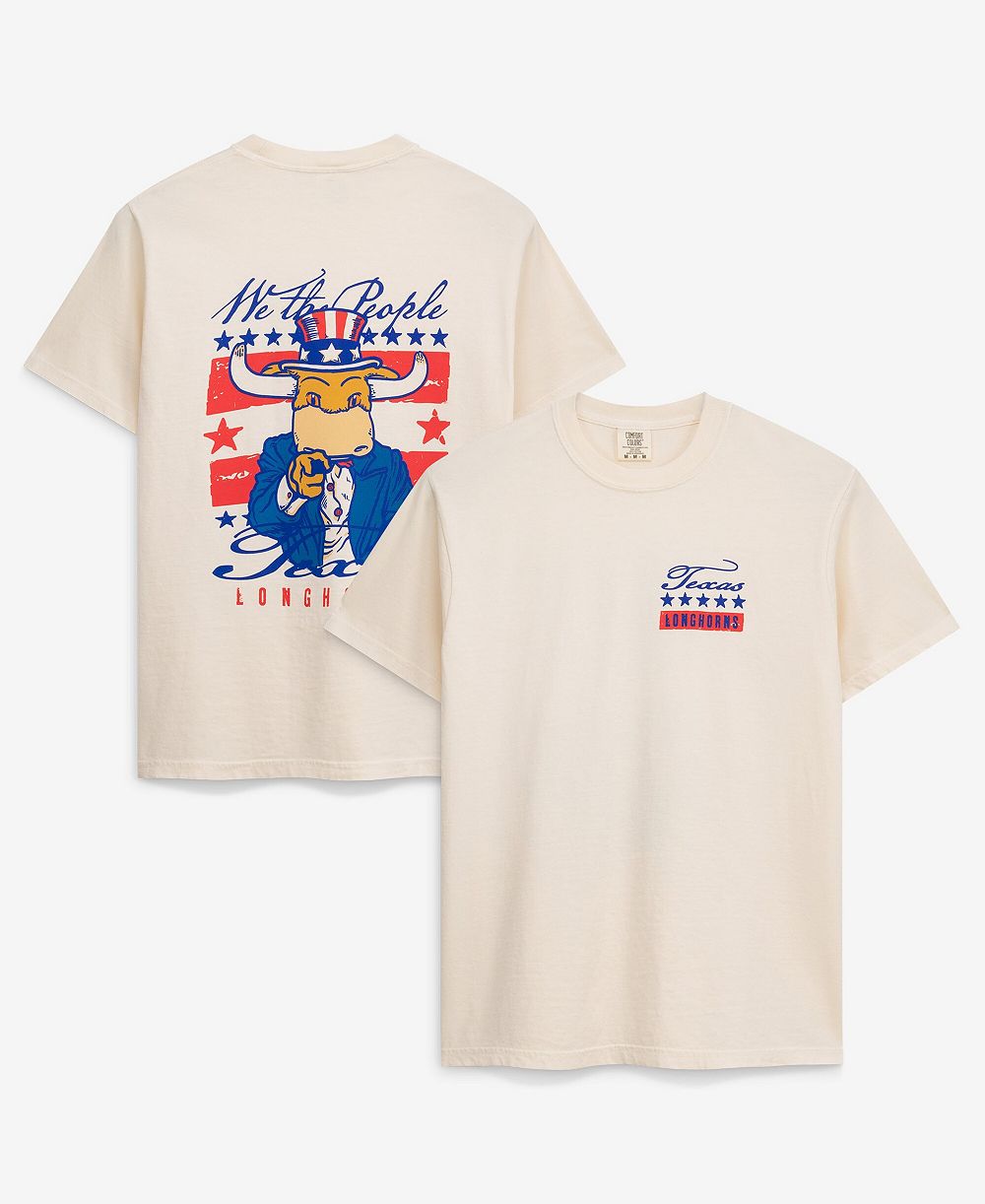 Мужская футболка Image One Texas Longhorns Uncle Sam Mascot