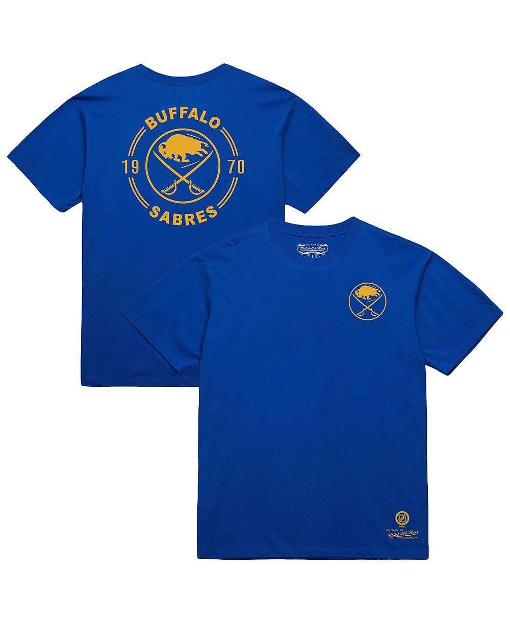 Мужская футболка Mitchell & Ness Royal Buffalo Sabres Core Penalty Box 3.0