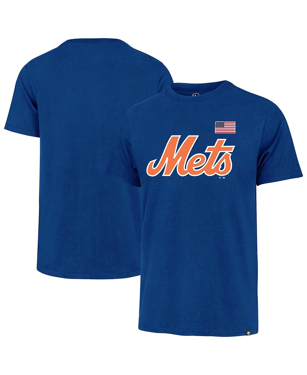 '47 Brand Мужская футболка New York Mets Heritage U.S. Flag Royal