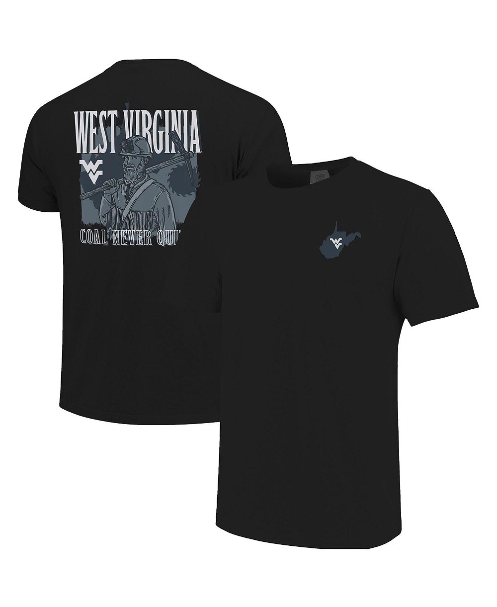 Мужская футболка Image One Black West Virginia Mountaineers 2026 Fan