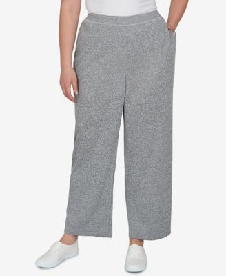 Брюки Alfred Dunner Plus Size Brushed Heather Pull-On