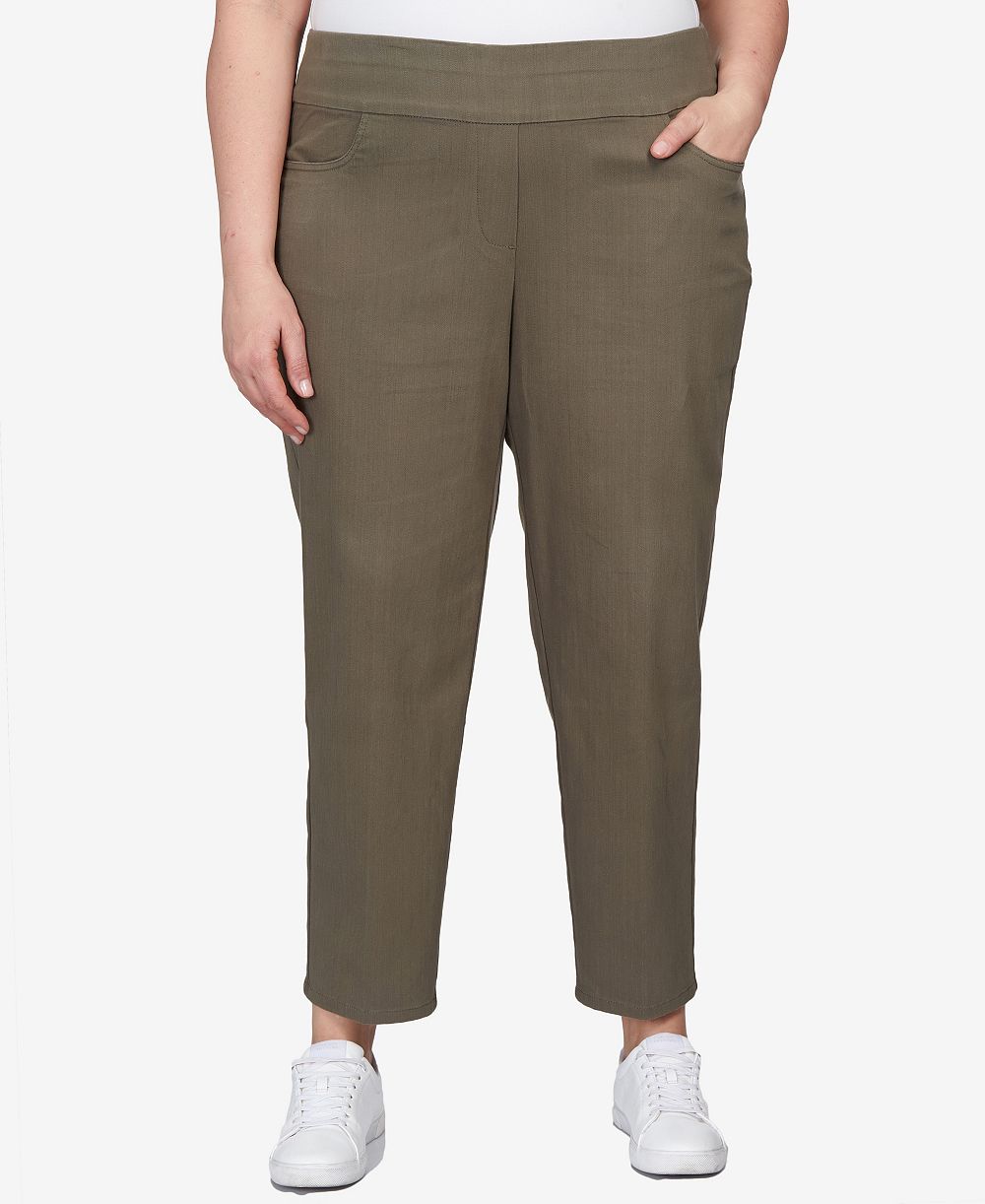 Alfred Dunner Plus Size Super Stretch Short Length Pants