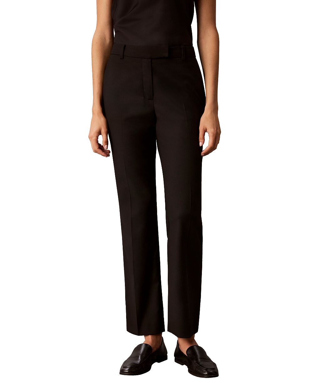 Calvin Klein Petite Брюки Petite Straight-Leg Mid-Rise Ankle