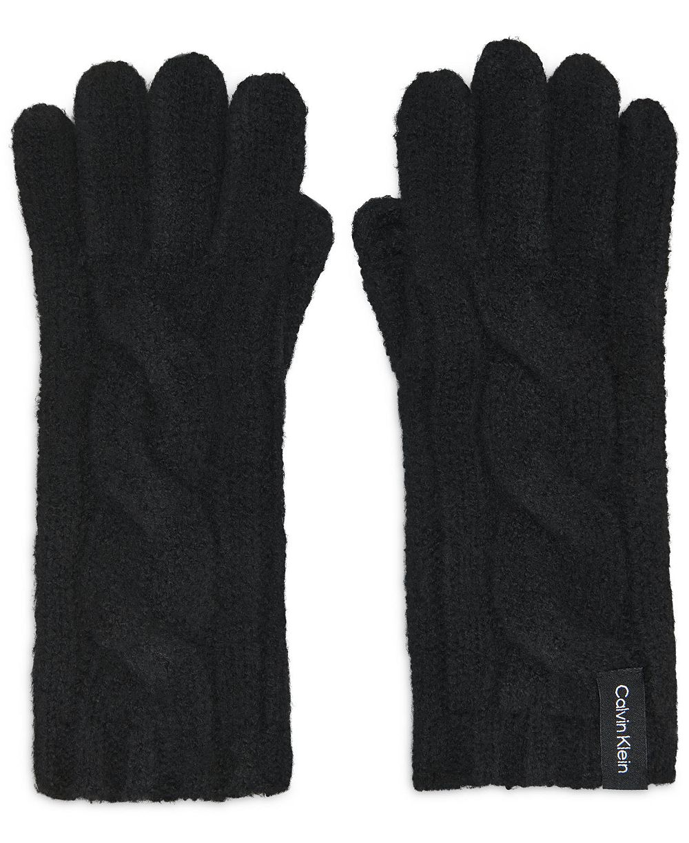 Calvin Klein Women's Cable Knit Gloves