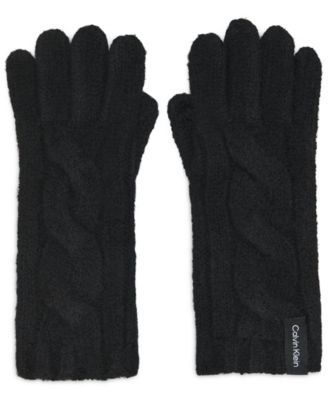 Calvin Klein Women's Cable Knit Gloves