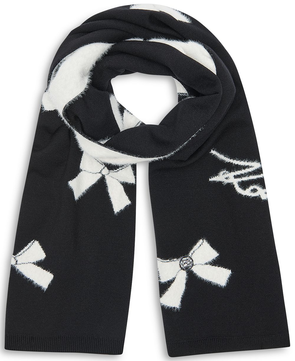 Шарф KARL LAGERFELD PARIS Fuzzy Bows