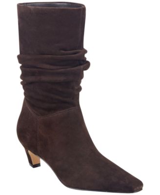 Dark Brown Suede
