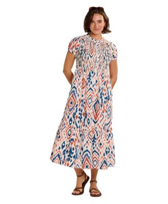 Brakeburn Women's Eirini Bodice Tiered Maxi Dress