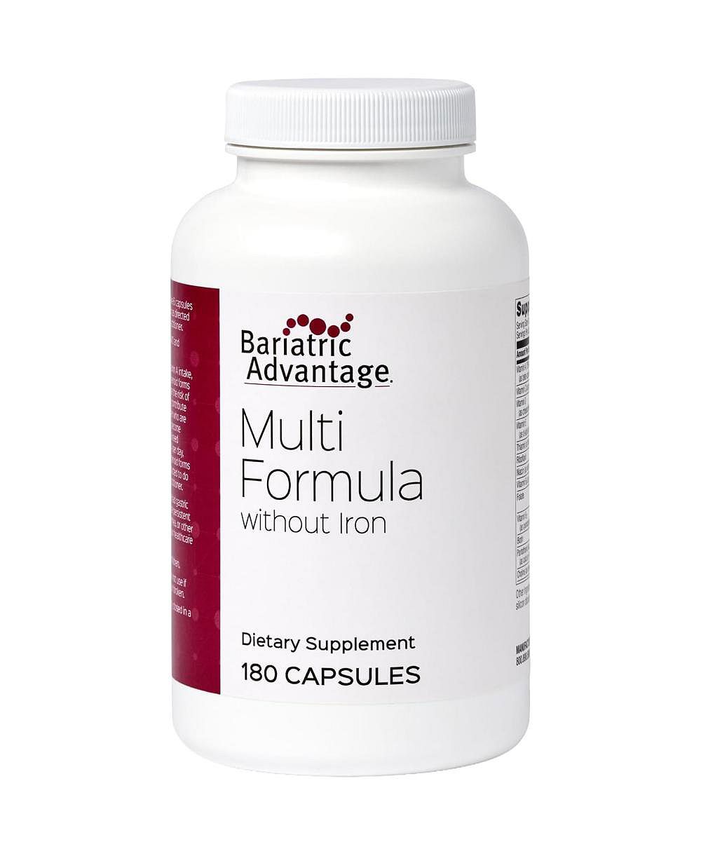 Мультивитамины Bariatric Advantage Multi Formula без железа для пациентов после бариатрической хирургии 180 капсул