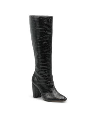 Charles David Womens Bart Tall Knee High Block Heel Boot