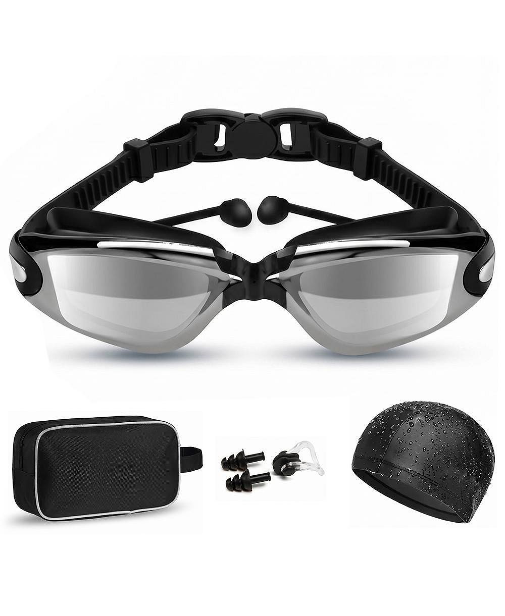 Набор плавательных очков Cowin Anti Fog No Leaking UV Protection Wide View HD PC Mirror