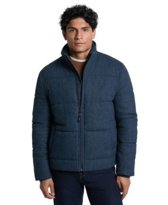 Мужская стеганая куртка Ted by Ted Baker с воротником-стойкой из фланели