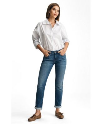 Mavi Jeans Женские джинсы Emma Mid Rise Slim Boyfriend
