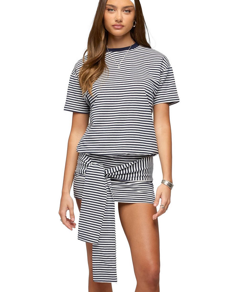 Edikted Женское мини-платье T Shirt в полоску Ardeney