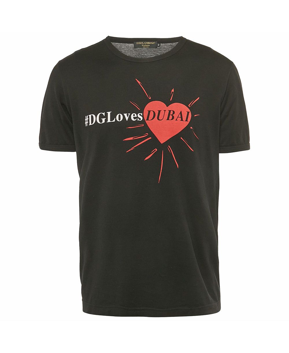 Pre-Owned Dolce & Gabbana Мужская джерси футболка с принтом