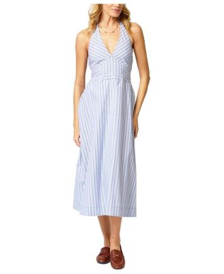 Женское платье Central Park West Ora Poplin Stripe Halter