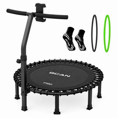 Батут-ребаундер BCAN BT4 Soft Land Pro, 38 Inch, 500LBS, с держателем для телефона