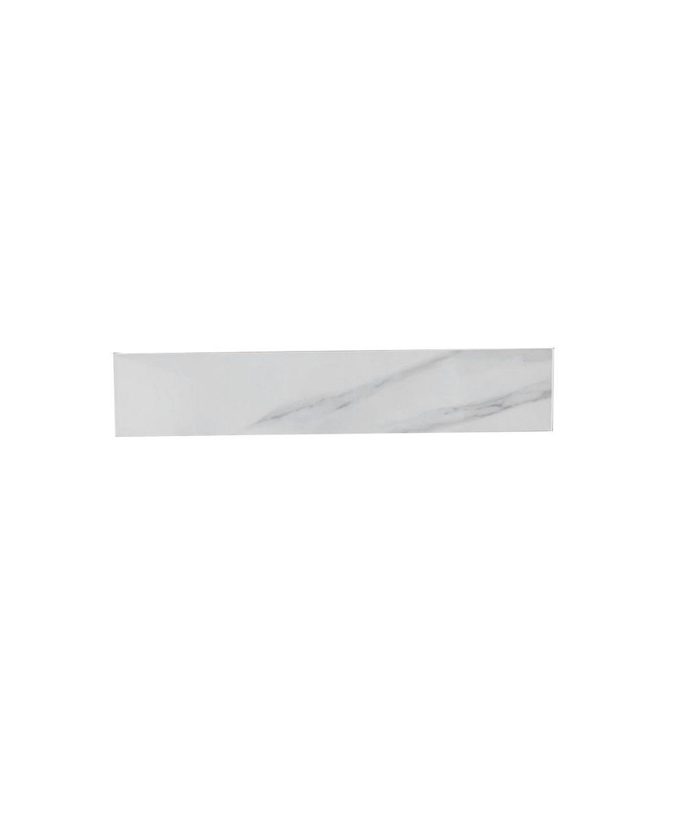 Раковина Sillysis из искусственного камня с керамической чашей, Carrara Marble Look