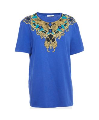 Pre-Owned Versace Men's Printed Cotton T-Shirt