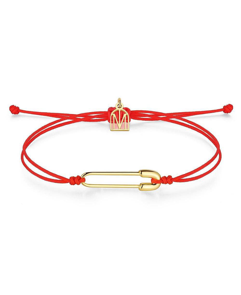 Mantra Safety Pin Protection Bracelet