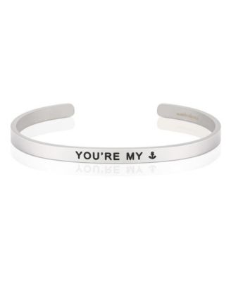 Mantra You're My Anchor Navy-Marine Corps Relief Society Bracelet