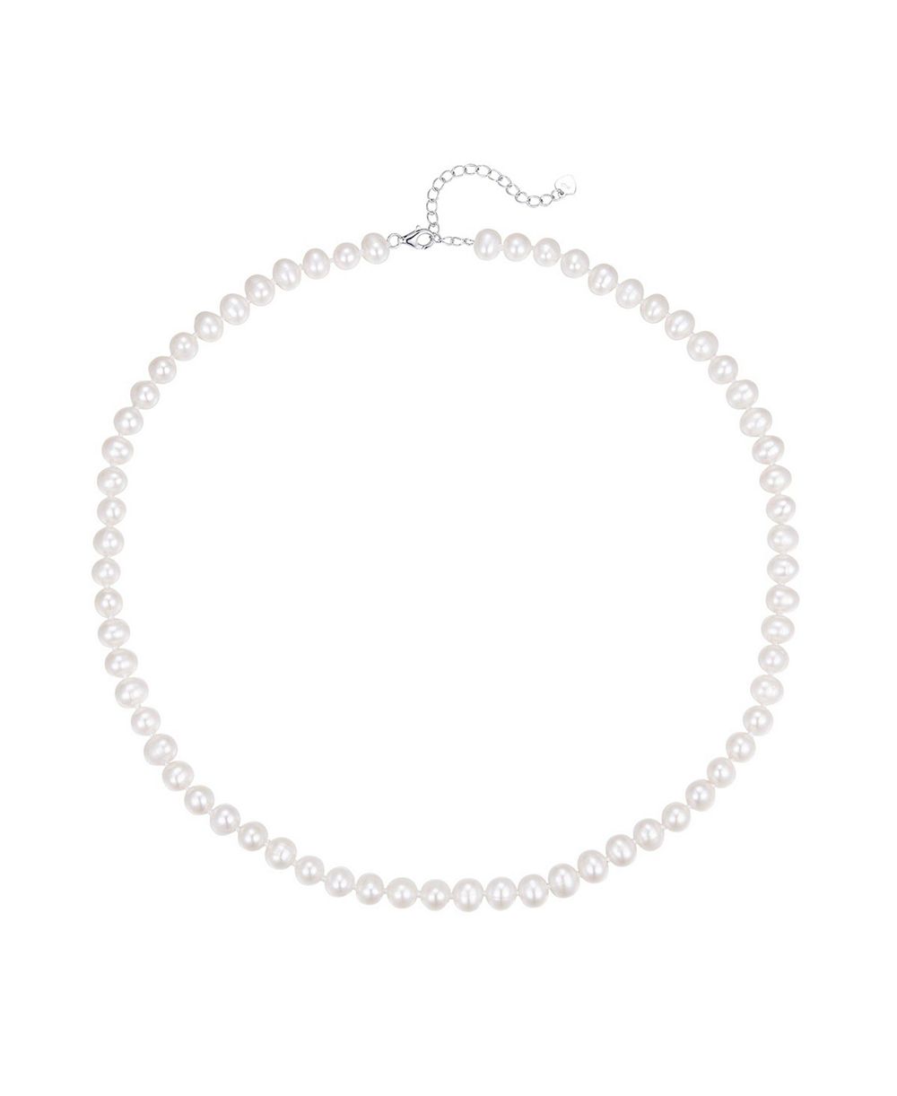 Ожерелье Miss Circle Women Freshwater Pearls Necklace с White Gold Vermeil