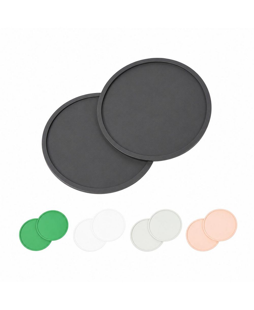 ARONKL Silicone Dog Cat Placemat Set Non Slip Spill Resistant Dishwasher Safe Modern