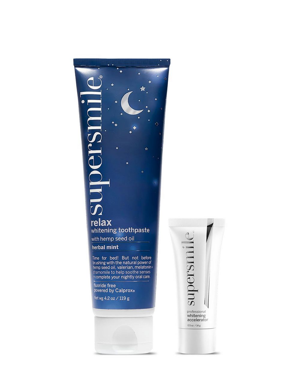 Supersmile Whitening Toothpaste Relax 4.2 Ounce with Accelerator 0.5 Ounce